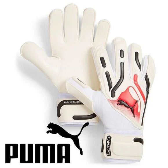 PUMA ULTRA Protect Rc Goalkeeper Gloves 041859-01 Mens-Size 7 Regular Cut NEW - Picture 1 of 9